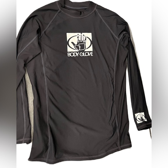 Body Glove swim Shirt performance sun protection black swim shirt long sleeves - Picture 1 of 6